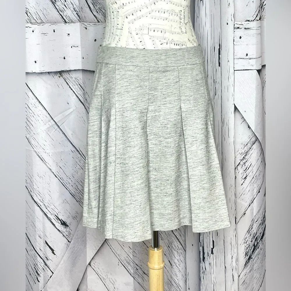 Derek Lam 10 Crosby Pleated Skirt Cotton/Linen Mini Flirty 6